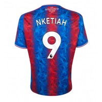 Maglia Calcio Crystal Palace Eddie Nketiah #9 Prima Divisa 2024-25 Manica Corta